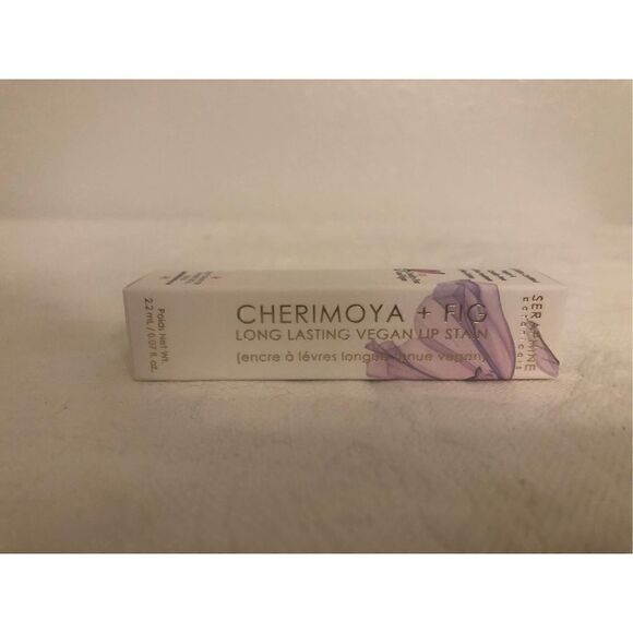 Brand New Seraphine Botanicals Cherimoya + Fig Vegan Lip Stain Latte - Picture 2 of 5